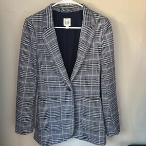 Gap plaid blazer